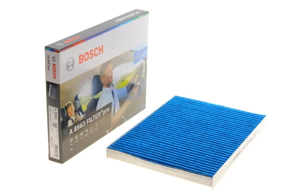 Фільтр салону з активованим вугіллям PRO BOSCH 0 986 628 563 (фото 1)