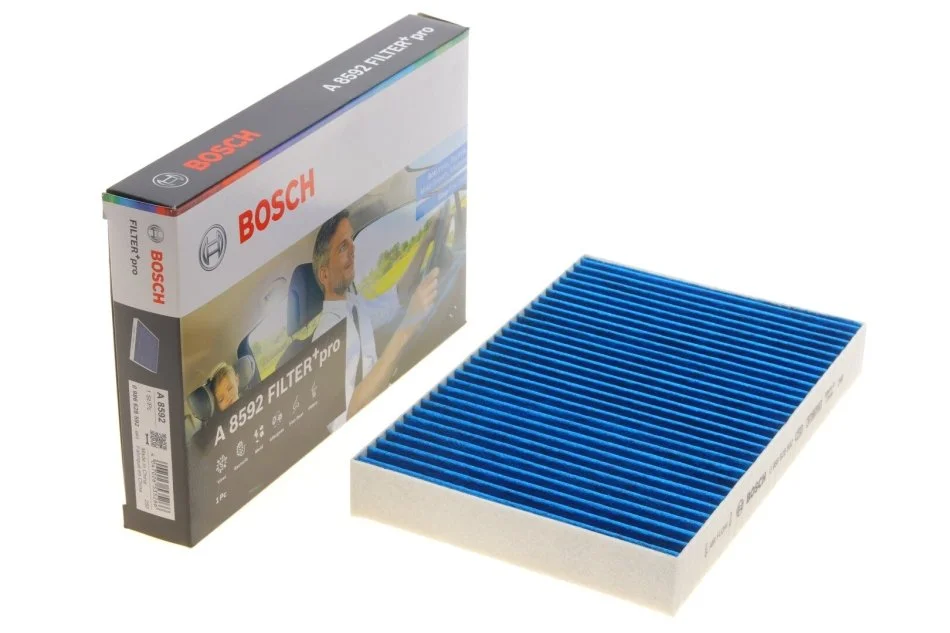 Фільтр салону з активованим вугіллям PRO BOSCH 0 986 628 592 (фото 1)