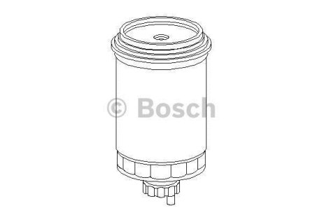 A_Топливный фильтр 4283 NISSAN/PEUGEOT Micra,106 98-02 BOSCH 1457434283