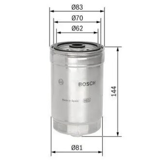 Топливный фильтр диз BOSCH 1 457 434 314