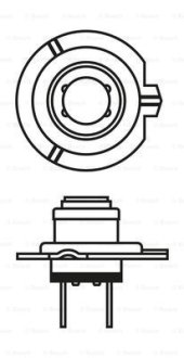 Лампа H7 Ultra White 4200K блистер - заміна на 1987301153 BOSCH 1987301090 (фото 1)