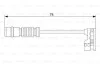 Датчик износа тормозных колодок MB C/CLK/E/SLK \'\'F \'\'97-04 BOSCH 1987473008 (фото 1)