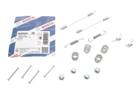 КМП бар.колодок SMART Fortwo \'\'0,8-1,0 \'\'07>> BOSCH 1987475365