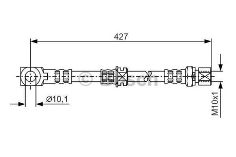 Шланг тормозной BOSCH 1 987 476 690