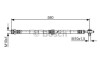 Тормозной шланг AUDI/SKODA/VW A3 quattro/Octavia 1U2 4x4/Golf IV 4Motion \'\'F BOSCH 1987476849 (фото 1)