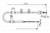 Тормозной трос 1718mm HYUNDAI Matrix RR RR01-10 BOSCH 1987482075 (фото 1)
