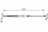 Трос ручного тормоза VAG 05- 1447мм BOSCH 1987482445 (фото 1)