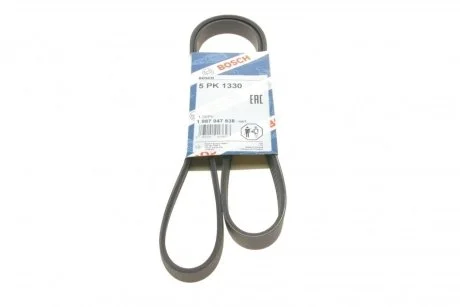 Ремень поликлиновый(приводной) 5PK1330 BOSCH 1 987 947 838