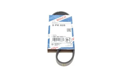 Ремень поликлиновый(приводной) 5PK825 BOSCH 1987947843