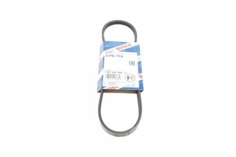 Ремень поликлиновый(приводной) 3PK715 BOSCH 1 987 947 844