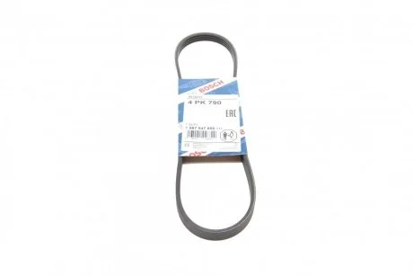 Ремень поликлиновый(приводной) 4PK790 BOSCH 1 987 947 856