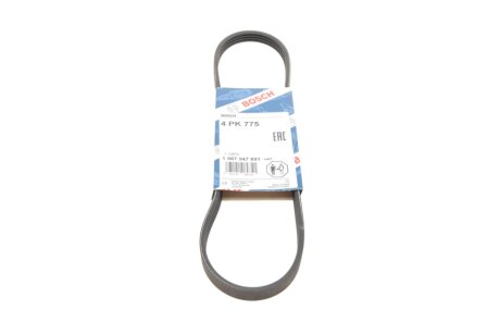 Ремень поликлиновый(приводной) 4PK775 BOSCH 1 987 947 891