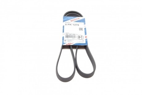 Ремень поликлиновый(приводной) 5PK1275 BOSCH 1 987 947 930