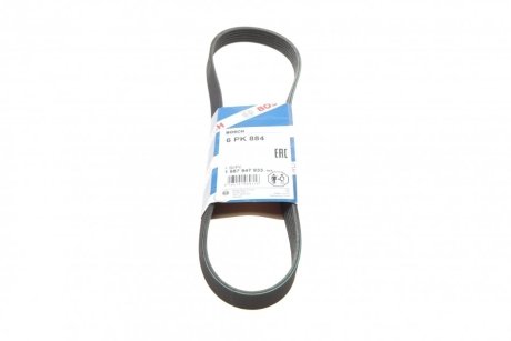 Ремень поликлиновый(приводной) 6PK884 BOSCH 1 987 947 933
