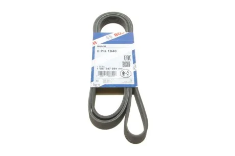 Ремень поликлиновый(приводной) 6PK1840 BOSCH 1 987 947 984