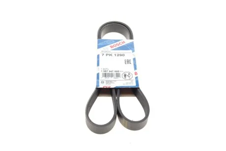 Ремень поликлиновый(приводной) 7PK1290 BOSCH 1 987 947 995
