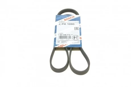 Ремень поликлиновый(приводной) 4РК1090 BOSCH 1 987 948 312