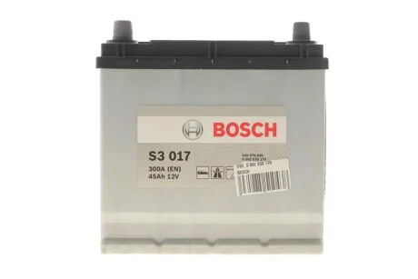 Акумулятор Bosch 12В/45Аг/300А/10,78кг BOSCH DSC0092S30170