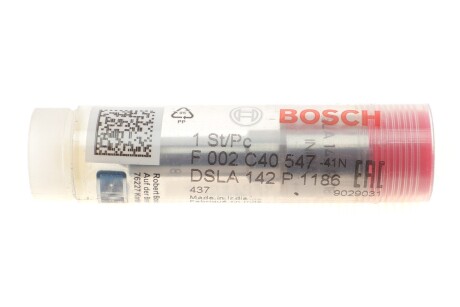 Распылитель дизель DSLA 142 P 1186 BOSCH F002C40547