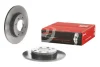 Гальмівний диск зад. Berlingo/Partner 08-/C3 03- (247x35mm) BREMBO 08.9719.11 (фото 2)