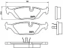Гальмівні колодки дискові BREMBO P06009 (фото 1)