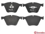 Комплект тормозных колодок BREMBO P06073 (фото 2)