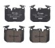 Комплект тормозных колодок из 4 шт. дисков BREMBO P06096X (фото 2)