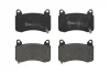 Колодки гальмівні дискові (комплект 4 шт) BREMBO P09029 (фото 2)