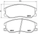 Комплект тормозных колодок BREMBO P10003 (фото 1)