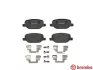 Тормозные колодки дисковые BREMBO P23 089 (фото 2)