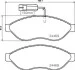 Тормозные колодки дисковые BREMBO P23 144 (фото 1)