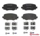 Комплект тормозных колодок из 4 шт. дисков BREMBO P23177 (фото 2)