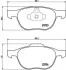 Комплект гальмівних колодок BREMBO P24061X (фото 2)
