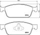 Комплект тормозных колодок BREMBO P24157 (фото 1)