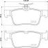 Комплект тормозных колодок из 4 шт. дисков BREMBO P24175 (фото 1)