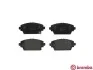 Комплект тормозных колодок из 4 шт. дисков BREMBO P28029 (фото 2)