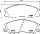 Тормозные колодки дискові BREMBO P30 017 (фото 1)