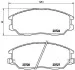 Тормозные колодки дисковые BREMBO P30 028 (фото 1)