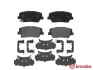 Комплект тормозных колодок из 4 шт. дисков BREMBO P30070 (фото 2)