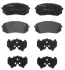 Комплект тормозных колодок из 4 шт. дисков BREMBO P30093 (фото 2)