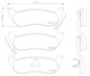 Гальмівні колодки дискові BREMBO P37 009 (фото 1)