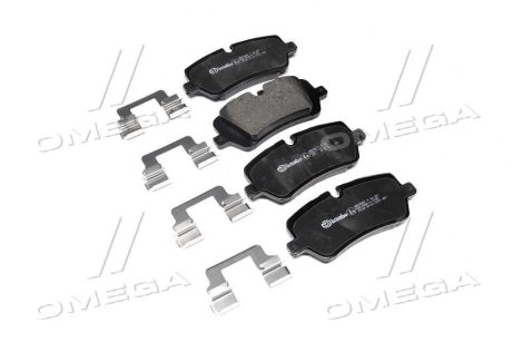 Комплект гальмівних колодок BREMBO P44021