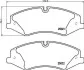 Тормозные колодки дисковые BREMBO P44 024 (фото 1)