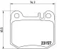 Комплект тормозных колодок BREMBO P50043 (фото 1)