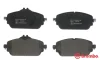Комплект тормозных колодок из 4 шт. дисков BREMBO P50119 (фото 2)