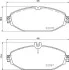 Комплект тормозных колодок BREMBO P50124 (фото 1)