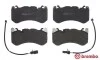 Тормозные колодки дисковые BREMBO P50 127 (фото 2)