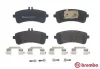 Колодки тормозные дисковые (комплект 4 шт.) BREMBO P50132 (фото 2)