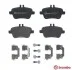 Тормозные колодки дисковые BREMBO P50 140 (фото 2)