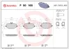 Гальмівні колодки дискові BREMBO P50 168 (фото 1)
